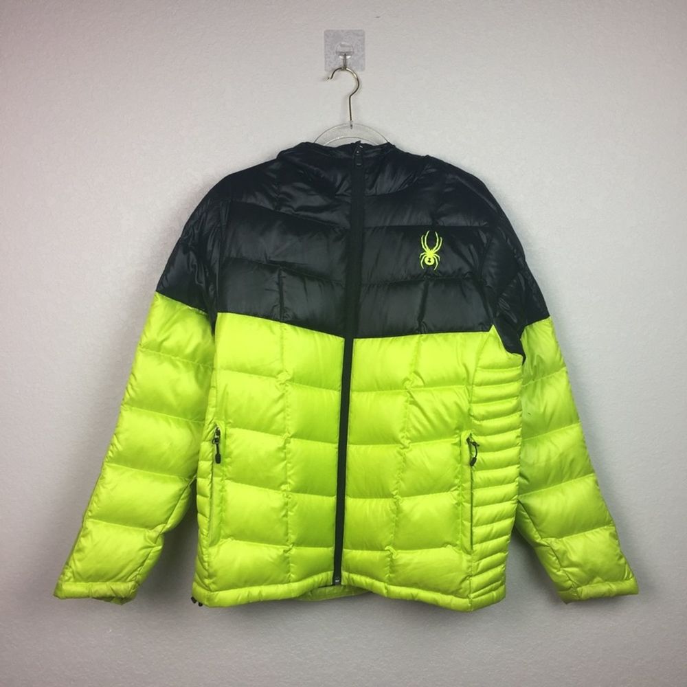 • SPYDER • Men’s Goose Down Snow Jacket Sz M